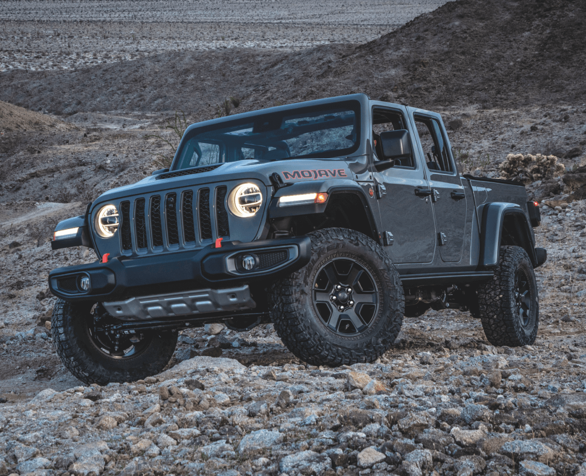 >Mojave: The Jeep Gladiator Pickup Built for Harsh Conditions