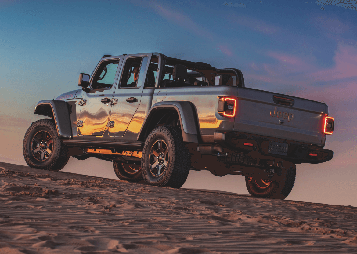 2023 Jeep Gladiator Mojave Specs and Dimensions